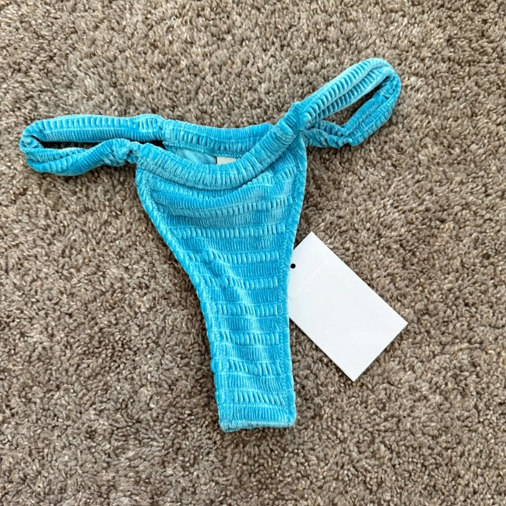 Triangl Swimwear Blue Bikini Bottom
